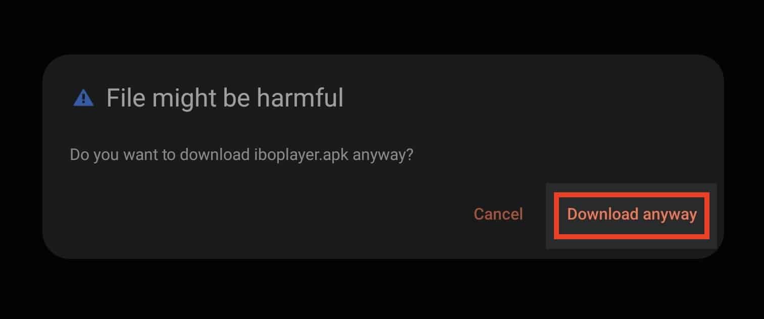 IBO Player Android setup - playlist loading